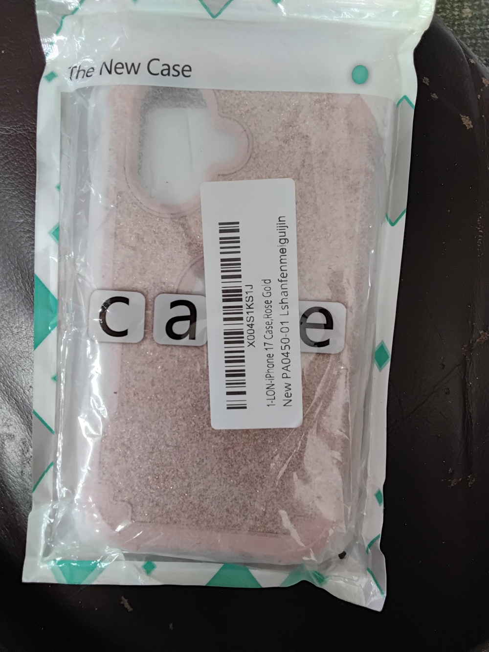 Target Glitter Phone Case in Rose Gold